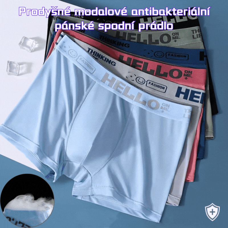 🔥🧊 Τελευταία μέρα έκπτωσης 49% --- Ανδρικό μποξεράκι σε σχήμα U από καμπυλωτό ύφασμα mesh με αντιβακτηριδιακή δράση, plus size ❤️ (40 kg-110 kg)