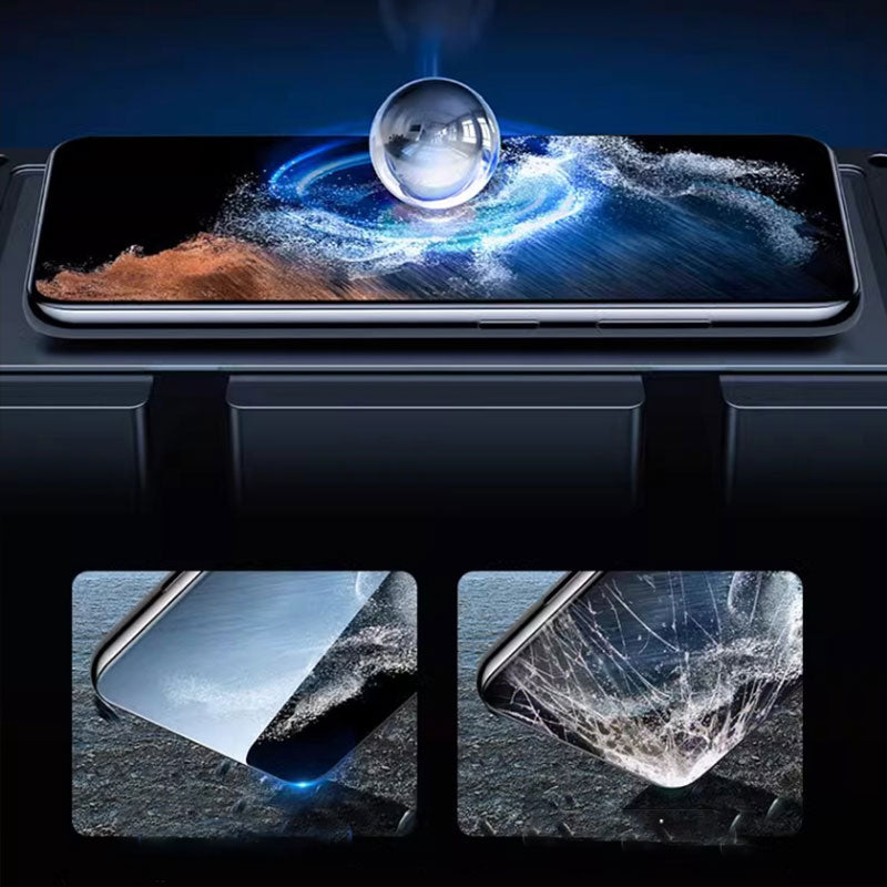 Προστατευτικό οθόνης 4K HD/Anti-Peep Tempered Glass με εγκατάσταση αυτόματης αφαίρεσης σκόνης για Samsung