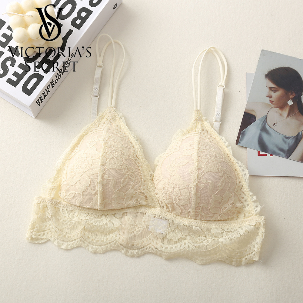 ✨【Victoria's Secret】✨Σουτιέν μεγάλου μεγέθους σέξι strappy push-up full cup κατά της χαλάρωσης
