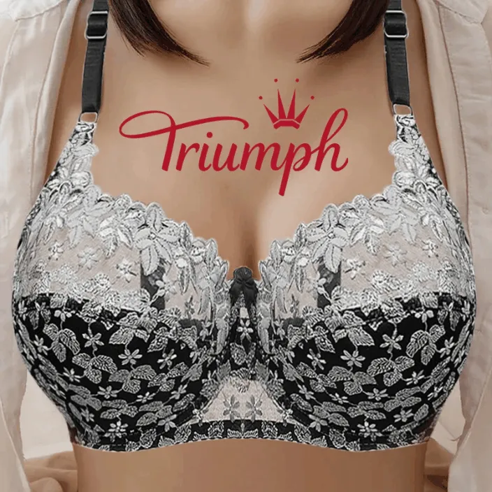 Triumph - Κεντημένο Δαντελένιο Ρυθμιζόμενο Σουτιέν (M-7XL)