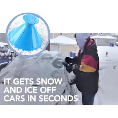 Ξύστρα πάγου🔥Magic Car Ice Scraper👍ΑΓΟΡΑ 1 ΠΑΡΤΕ 1 ΔΩΡΕΑΝ (2 τεμ.)