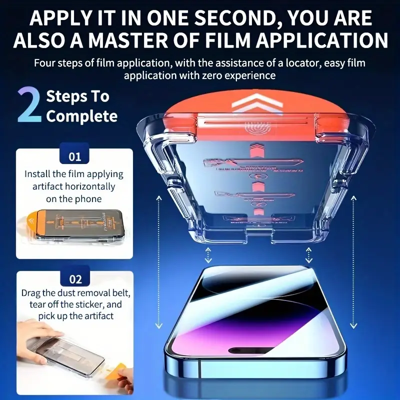 适用于 iphone 16/15/14/13/12/11/16 pro max/15 pro max/plus/mini/x/xs/xr/xs max 的 5 件全覆盖隐私屏保护膜，9h tempered glass film，动态岛兼容，防刮，防指纹，适用于手机壳，光泽屏表面，防尘扬声器，隐私防窥，玻璃保护膜，安装工具，达洛头品牌 详情 7