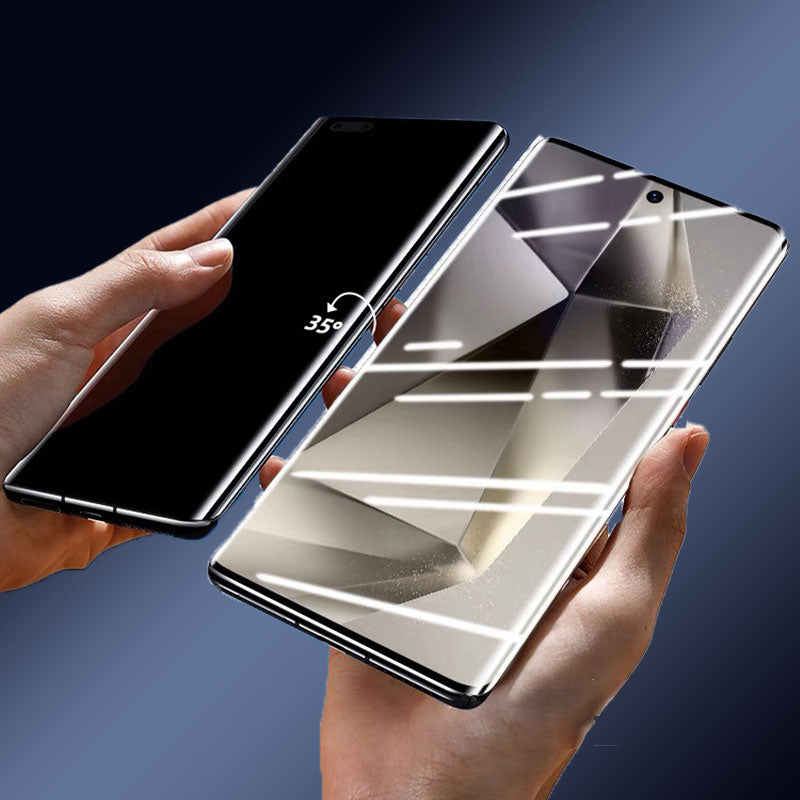Προστατευτικό οθόνης 4K HD/Anti-Peep Tempered Glass με εγκατάσταση αυτόματης αφαίρεσης σκόνης για Samsung