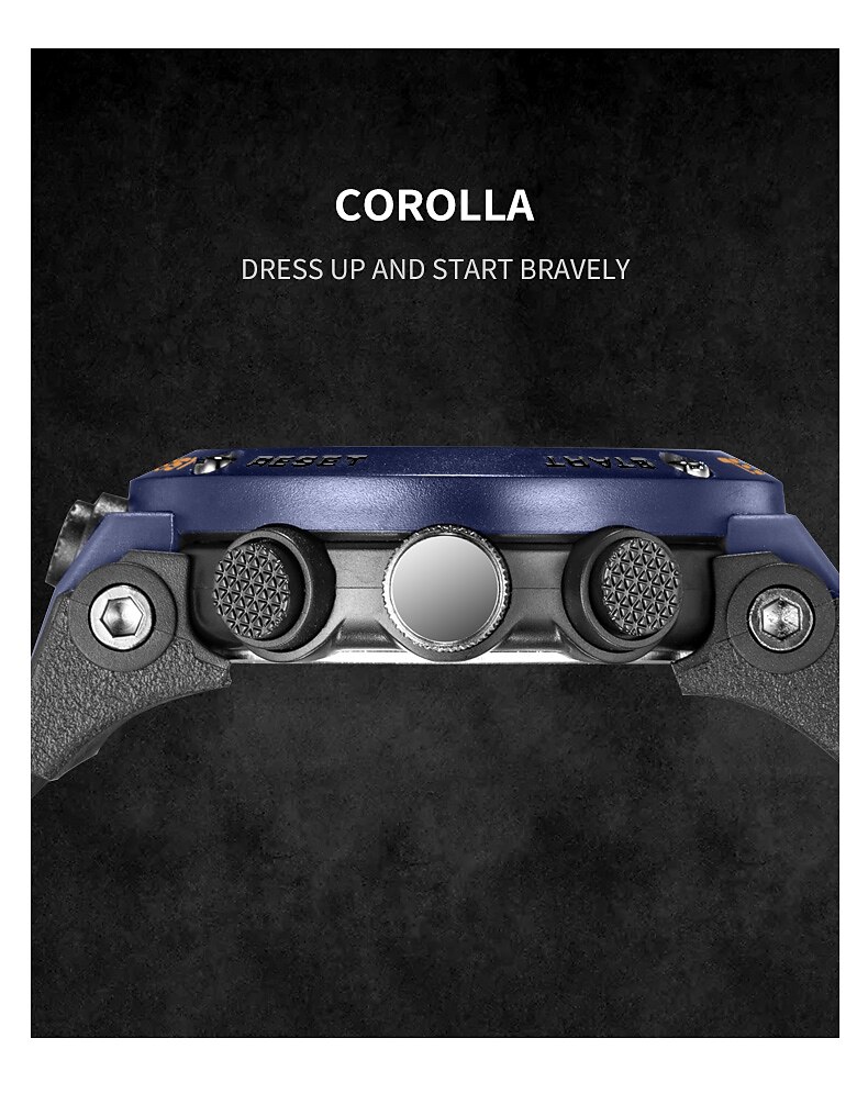 SMAEL Ceas Sport Bărbați Ceas de m&acirc;nă Impermeabil Alarma 8038 Ceas Bărbați Ceasuri Digitale Militare Militare Ceasuri Cuarț 2023 - 12,59 USD &ndash;P7
