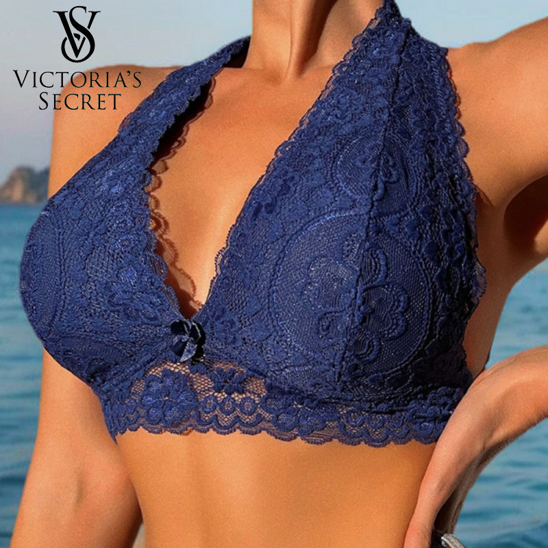✨【Victoria's Secret】✨Σουτιέν μεγάλου μεγέθους σέξι strappy push-up full cup κατά της χαλάρωσης