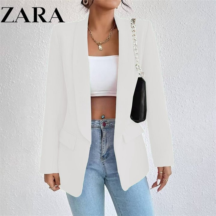 💥ZARA®🐑Γυναικείο νέο μικρό μπουφάν