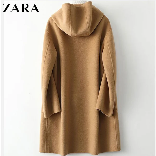 💥 ZARA®🐑Γυναικείο μάλλινο παλτό