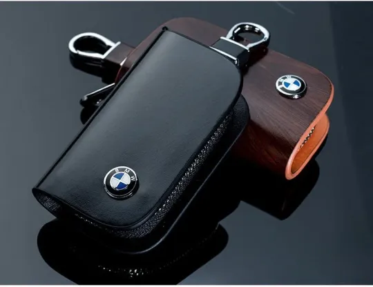 LOGO τσάντα κλειδιού αυτοκινήτου από φυσικό δέρμα