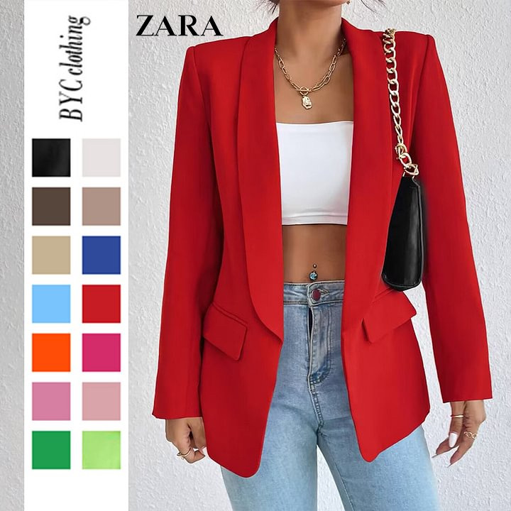 💥ZARA®🐑Γυναικείο νέο μικρό μπουφάν