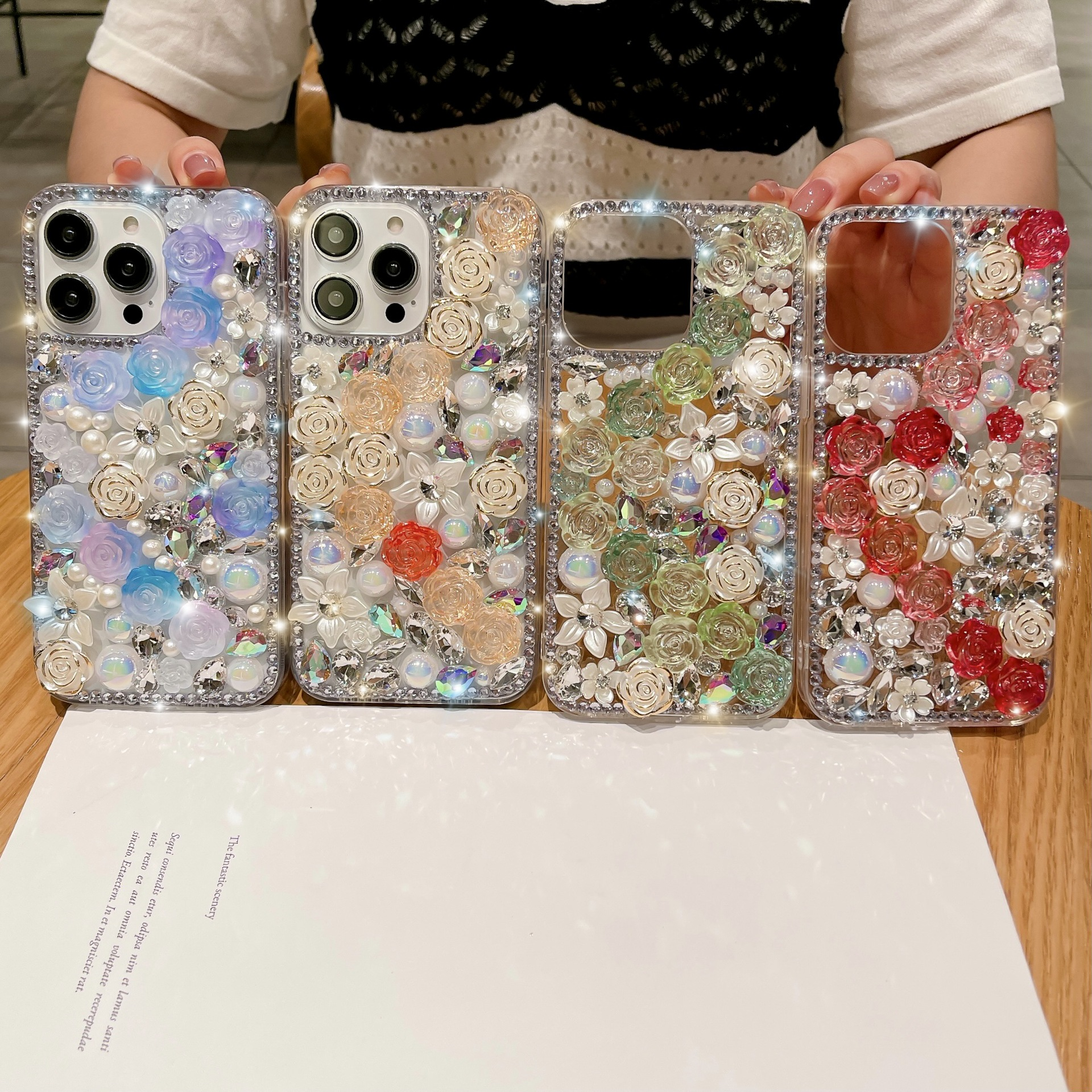 ✨Κατάλληλο για iPhone Luxury Crystal Rose Protective Case📱Δωρεάν αποστολή σήμερα για την απόλυτη αθλητική θήκη. Αποκτήστε το δικό σας τώρα!💍👉