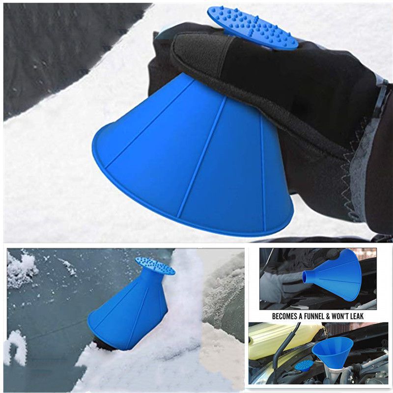 Ξύστρα πάγου🔥Magic Car Ice Scraper👍ΑΓΟΡΑ 1 ΠΑΡΤΕ 1 ΔΩΡΕΑΝ (2 τεμ.)