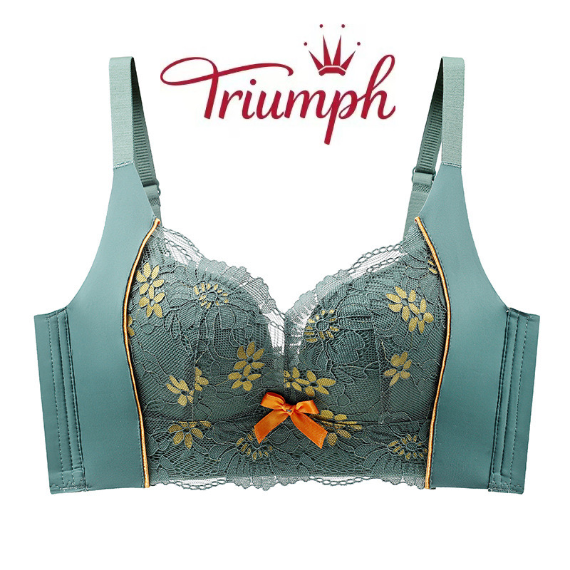 Περιορισμένη προσφορά 50% έκπτωση - Triumph -Δαντελωτό σουτιέν χωρίς σύρμα, κεντημένο