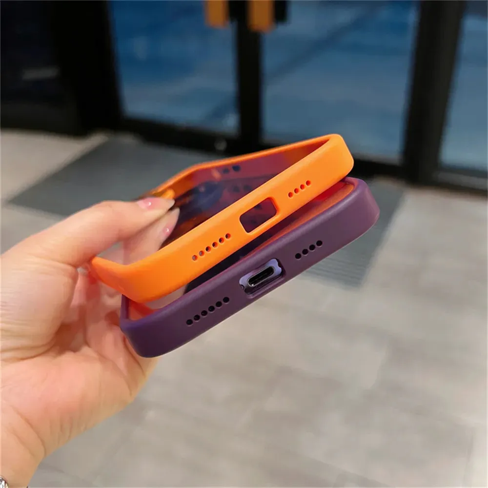 📱✨ Θήκη iPhone με Αόρατη Μεταλλική Στήριξη Φακών Κάμερας