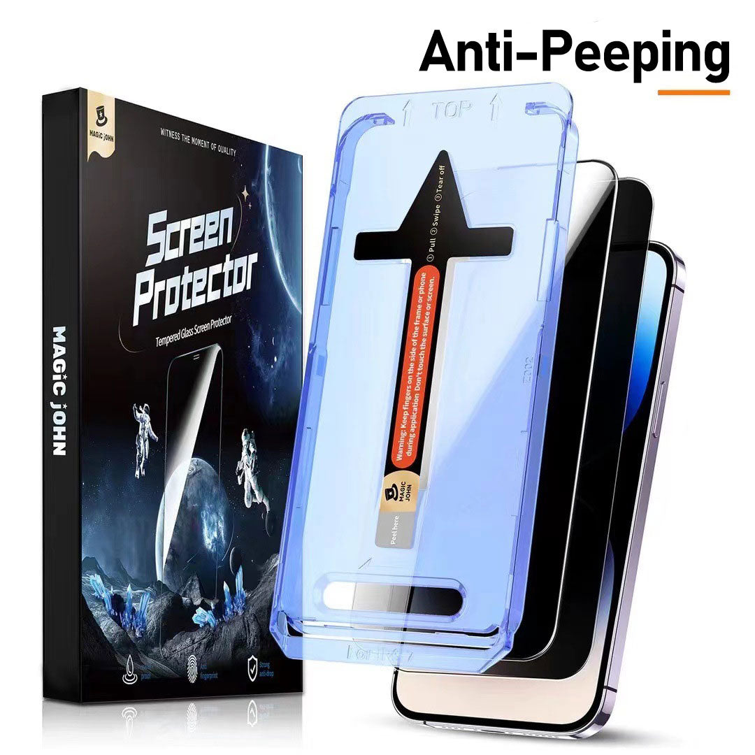 Προστατευτικό οθόνης 4K HD/Anti-Peep Tempered Glass με εγκατάσταση αυτόματης αφαίρεσης σκόνης για Samsung