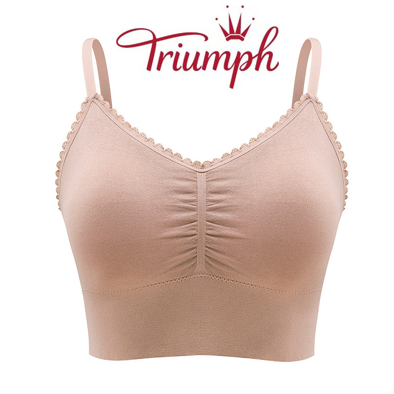 👙𝐓𝐫𝐢𝐮𝐦𝐩𝐡®σουτιέν χωρίς ραφή - μετάξι πάγου χωρίς ατσάλινους κρίκους (3 εσώρουχα)