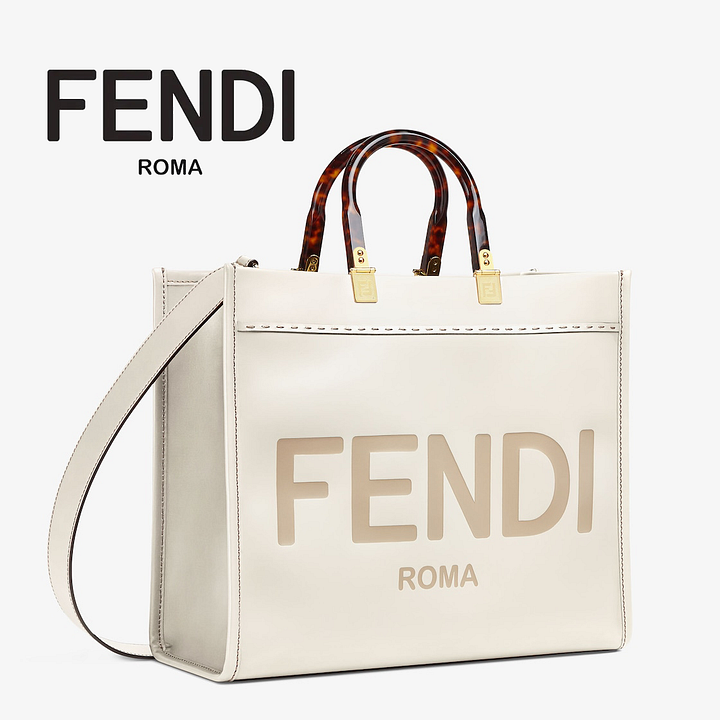 FENDI™ 2024 Νέα τσάντα από δέρμα μοσχαριού Γυναικεία τσάντα ώμου ✨ Τσάντα χειρός μεγάλης χωρητικότητας