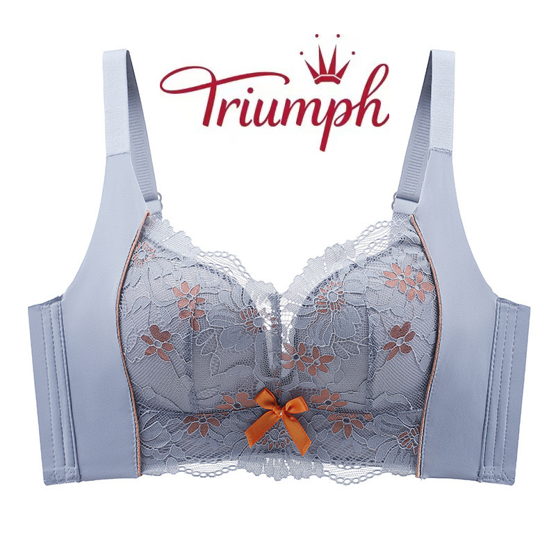 Περιορισμένη προσφορά 50% έκπτωση - Triumph -Δαντελωτό σουτιέν χωρίς σύρμα, κεντημένο