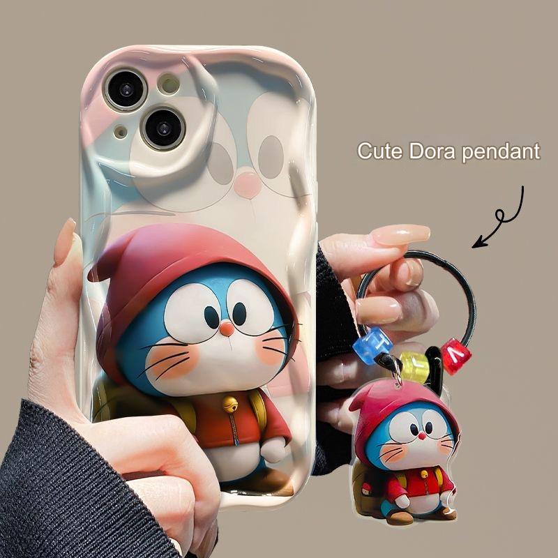 🌈Doraemon [Αγοράστε 1, λάβετε 1 δωρεάν] 2 τεμ. 📱Προστατευτικούς φακούς πλήρους κάλυψης 🥰Μαλακό κέλυφος με κρεμ άκρο, μονόχρωμο και υψηλής ποιότητας μαύρο + κρεμαστό κλειδί jingle 💍Οι πλήρως τυλιγμένες άκρες είναι πιο ανθεκτικές στην πτώση 👉