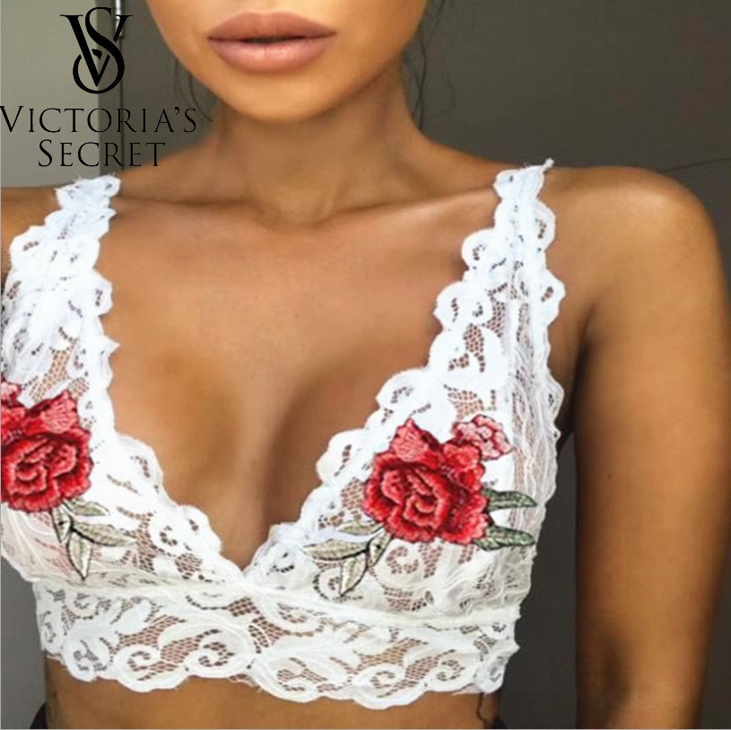 ✨Victoria's Secret ✨- 3 τεμάχια. 💥2025 νέα ρομαντικά δαντελένια σουτιέν