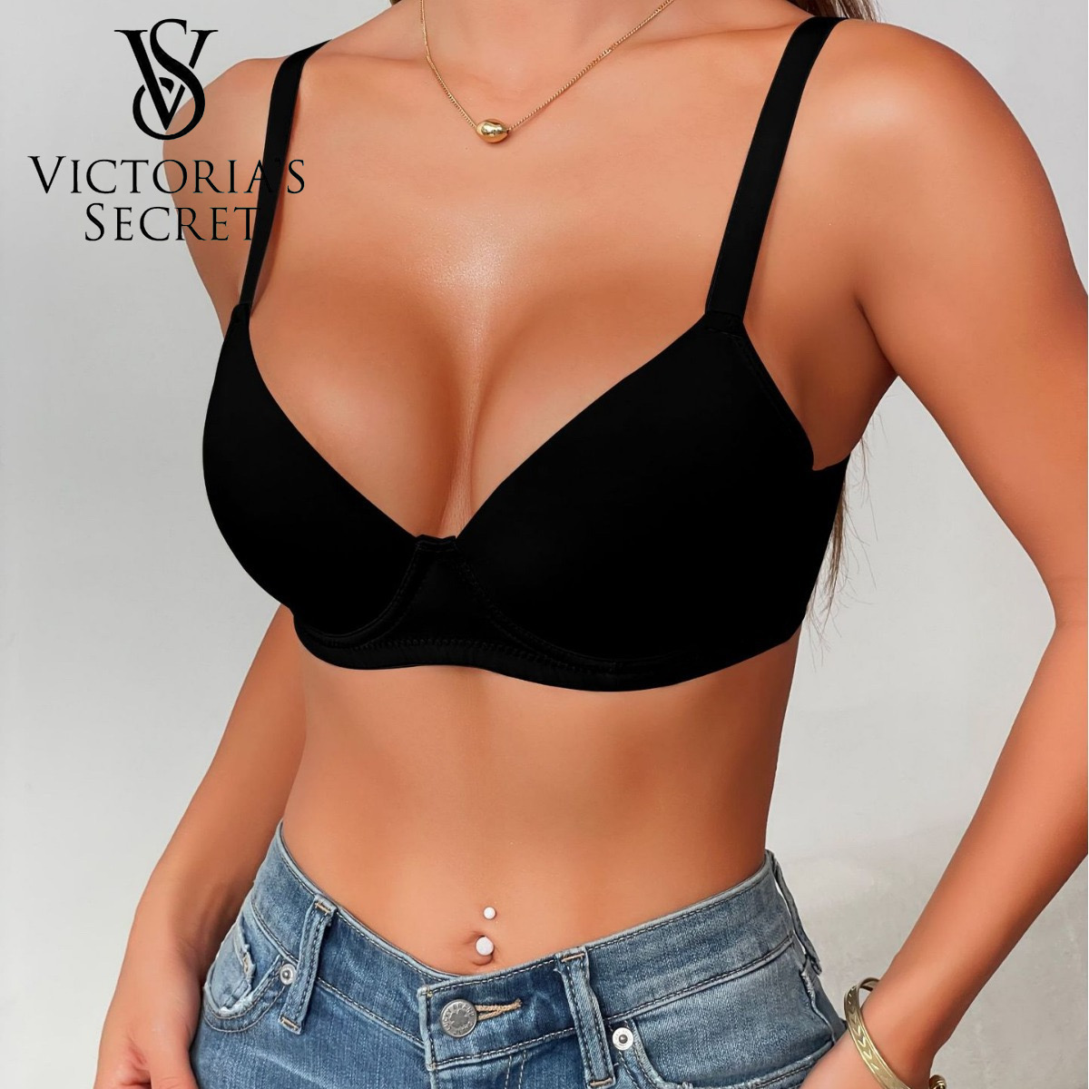 ✨Victoria's Secret✨- 3 κομμάτια👙💥2025 νέο ρομαντικό λεπτό, απαλό και αναπνέον σουτιέν
