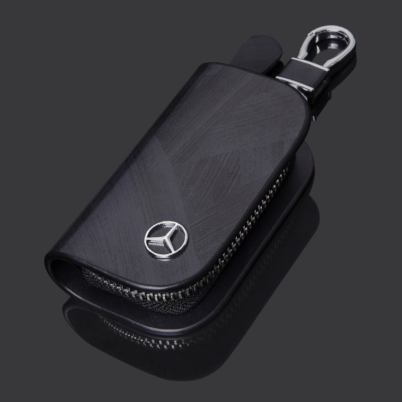 LOGO τσάντα κλειδιού αυτοκινήτου από φυσικό δέρμα