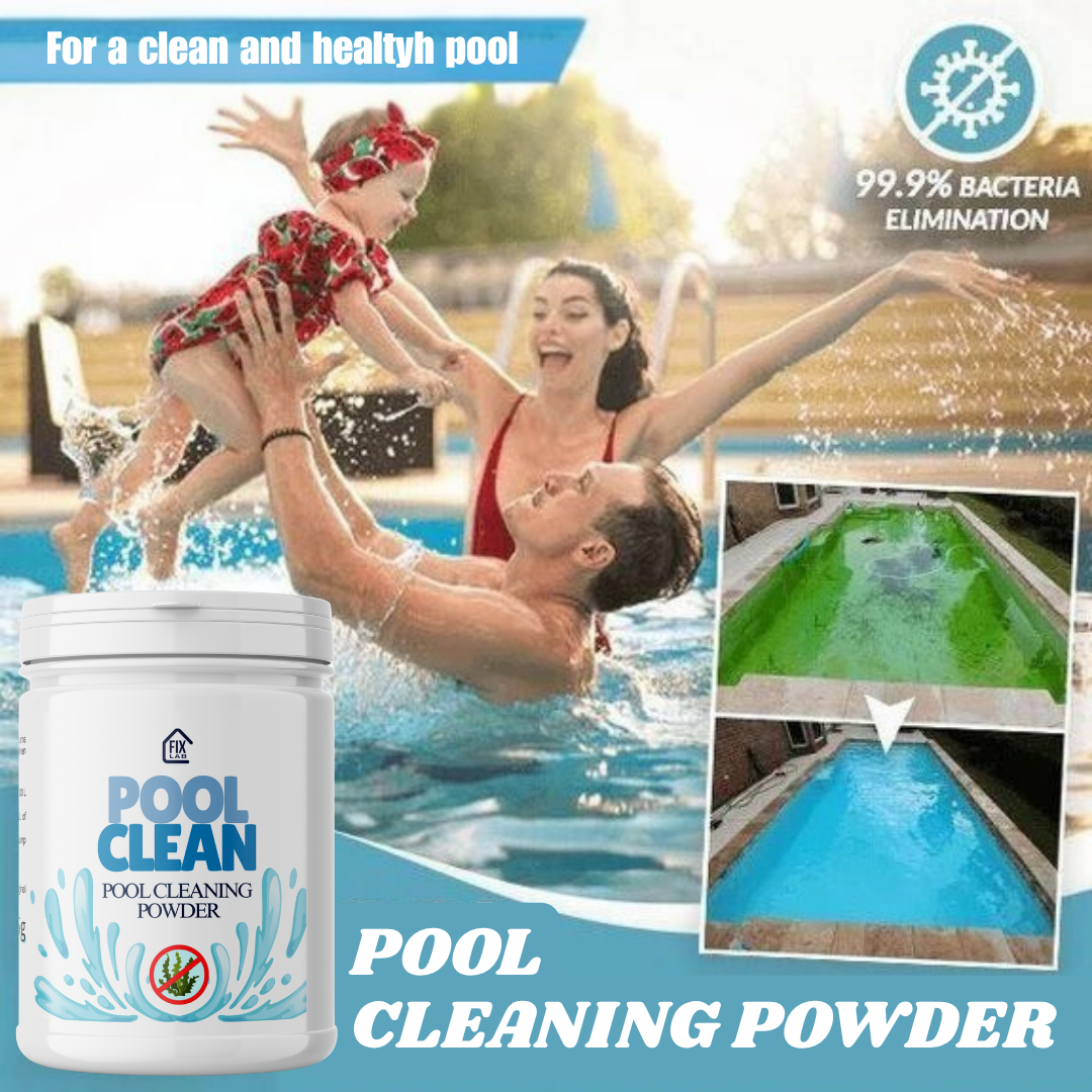 Σκόνη PoolClean – γρήγορη, ασφαλής και αποτελεσματική συντήρηση πισίνας