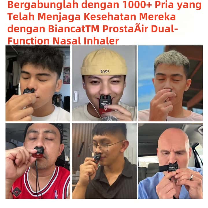 Αναπνεύστε ήρεμα και βελτιώστε την υγεία του προστάτη σας! Το ρινικό σπρέι Lovilds™ ProstaAir βελτιώνει τη ροή του αίματος και μειώνει τη φλεγμονή με φυσικό τρόπο χάρη σε ένα ισχυρό εκχύλισμα βοοειδών. 💪