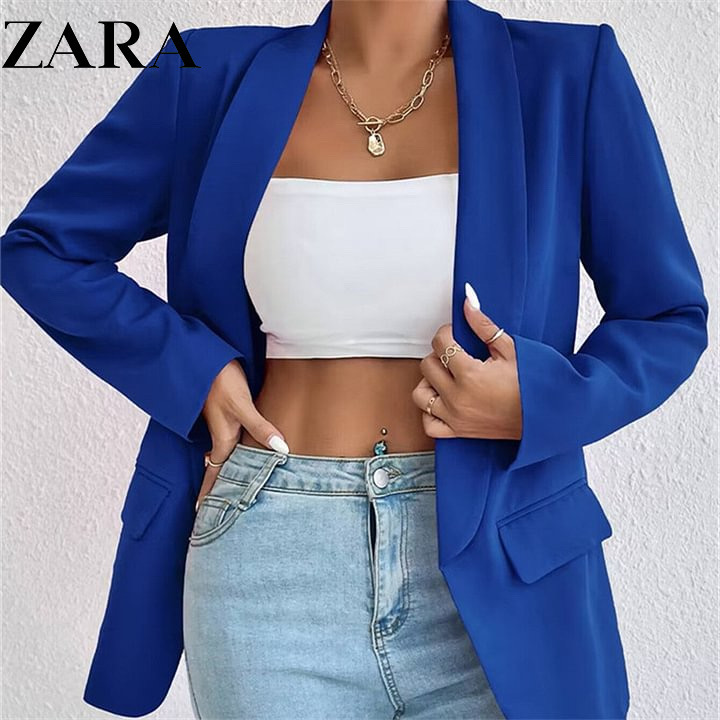 💥ZARA®🐑Γυναικείο νέο μικρό μπουφάν