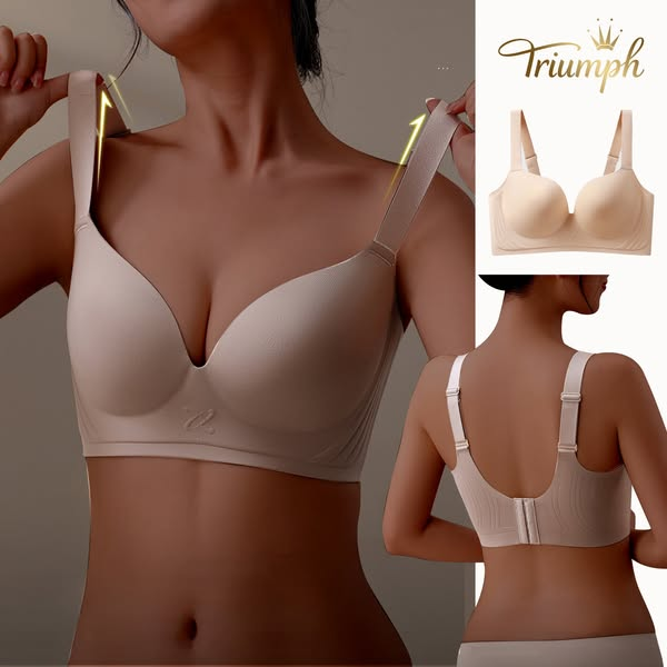 Περιορισμένη προσφορά 50% έκπτωση - Triumph - Σουτιέν χωρίς ραφή μεγέθους Plus με διόρθωση στο πλάι και ανόρθωση στήθους