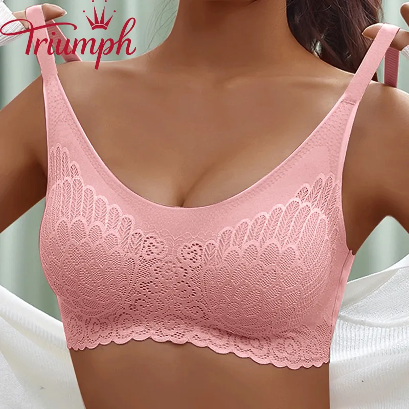 ✨Triumph - (3 τεμάχια) Σουτιέν με αθλητικό γιλέκο λατέξ【M-4XL】