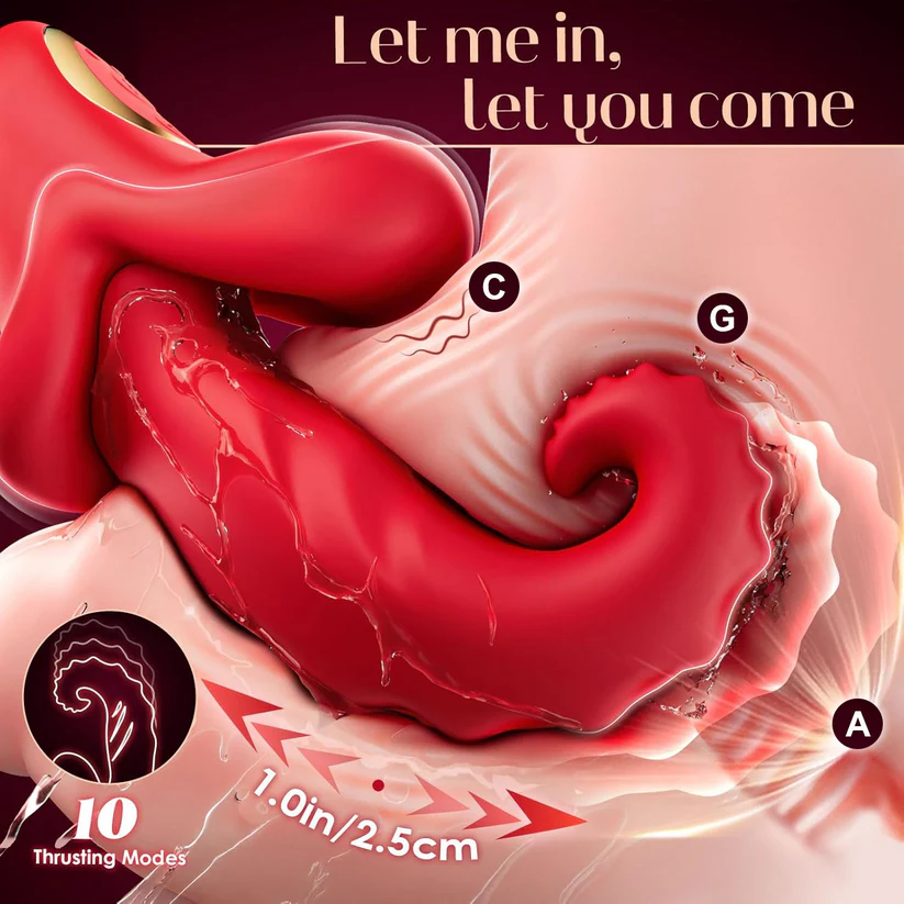 💥 Περιορισμένη προσφορά 70% ️ΕΚΠΤΩΣΗ 2025 👅 Δονητής OraliX Suptruck 4 σε 1 για ώθηση και γλείψιμο γλώσσας Kiwinet