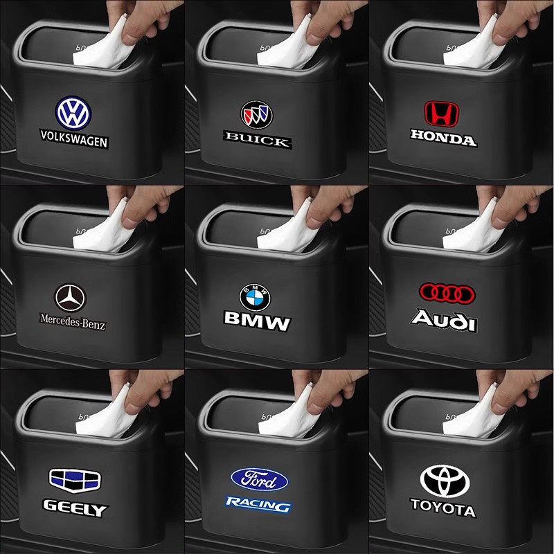 ✨🚗【Πτυσσόμενο κουτί αποθήκευσης από γνήσιο δέρμα｜Κομψό τεχνούργημα αυτοκινήτου】! "