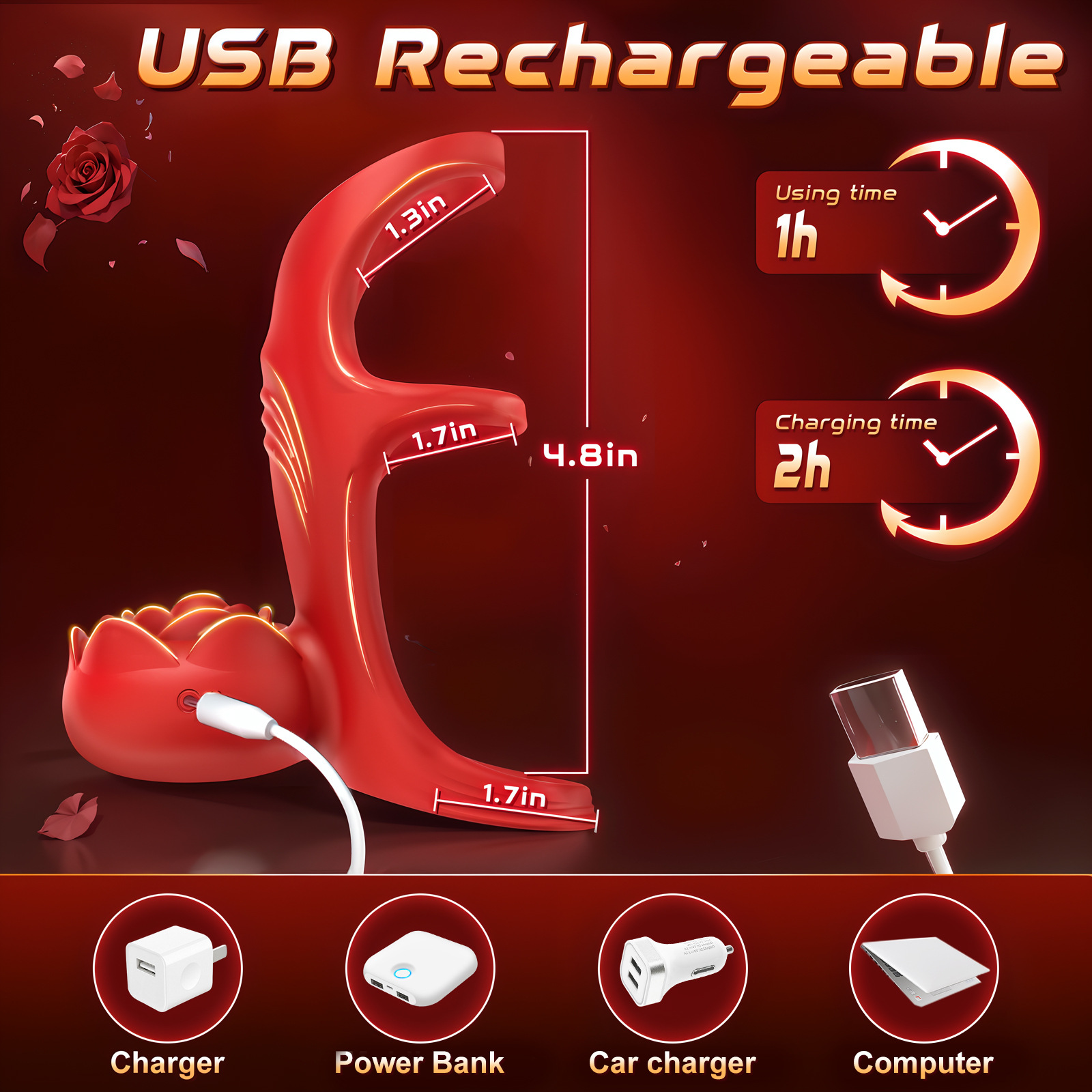 Ευτυχία και αίσθημα ολοκλήρωσης 💪💑——Πολυλειτουργική συσκευή μασάζ τεσσάρων σε ένα