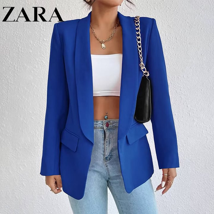💥ZARA®🐑Γυναικείο νέο μικρό μπουφάν