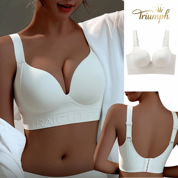 👙𝐓𝐫𝐢𝐮𝐦𝐩𝐡®σουτιέν χωρίς ραφή - μετάξι πάγου χωρίς ατσάλινους κρίκους (3 εσώρουχα)