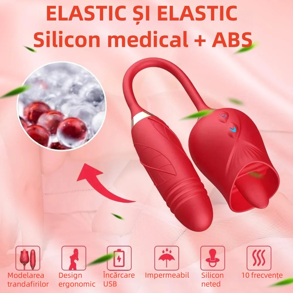 🎁Ειδική προσφορά👩Premium Rose συσκευή ανακούφισης από το στρες με 10 λειτουργίες άνεσης