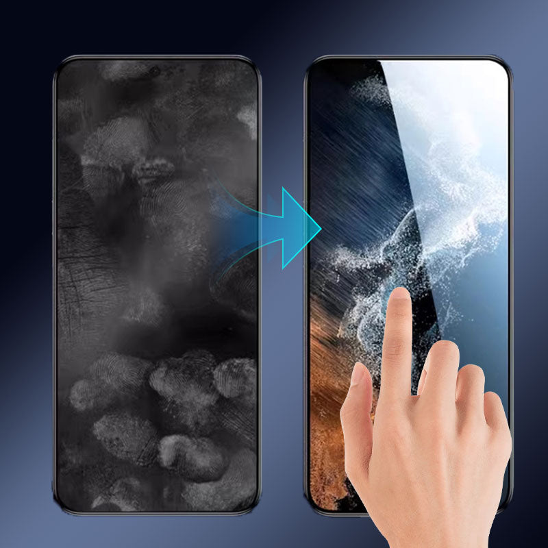 Προστατευτικό οθόνης 4K HD/Anti-Peep Tempered Glass με εγκατάσταση αυτόματης αφαίρεσης σκόνης για Samsung