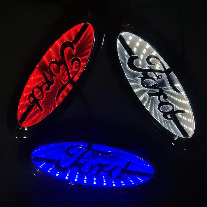 Φωτεινό λογότυπο αυτοκινήτου 3D LED