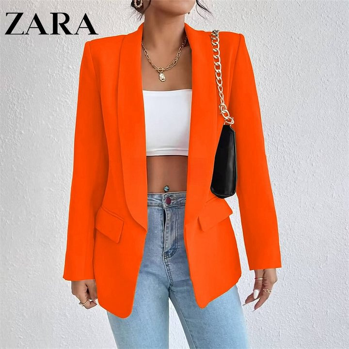💥ZARA®🐑Γυναικείο νέο μικρό μπουφάν