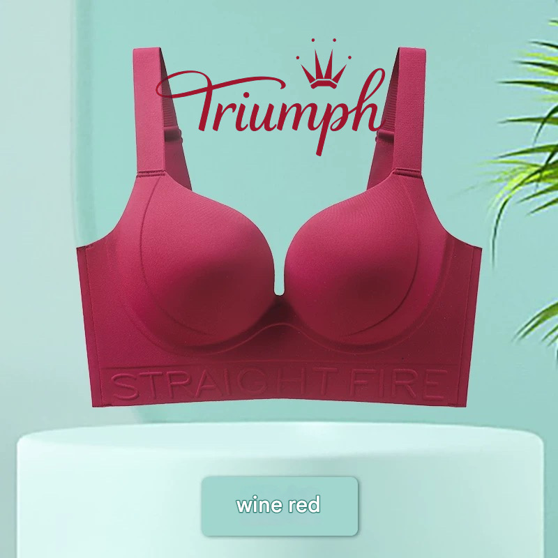 👙𝐓𝐫𝐢𝐮𝐦𝐩𝐡®σουτιέν χωρίς ραφή - μετάξι πάγου χωρίς ατσάλινους κρίκους (3 εσώρουχα)