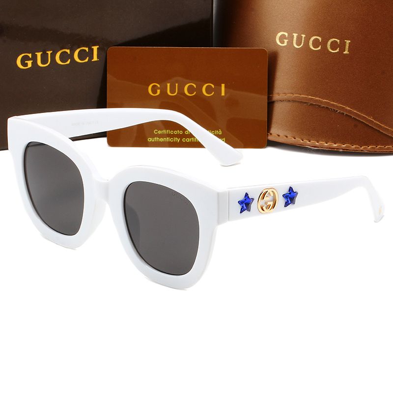 Αυθεντικά γυαλιά ηλίου GUCCI 2024【Θήκη γυαλιών + γυαλιά】