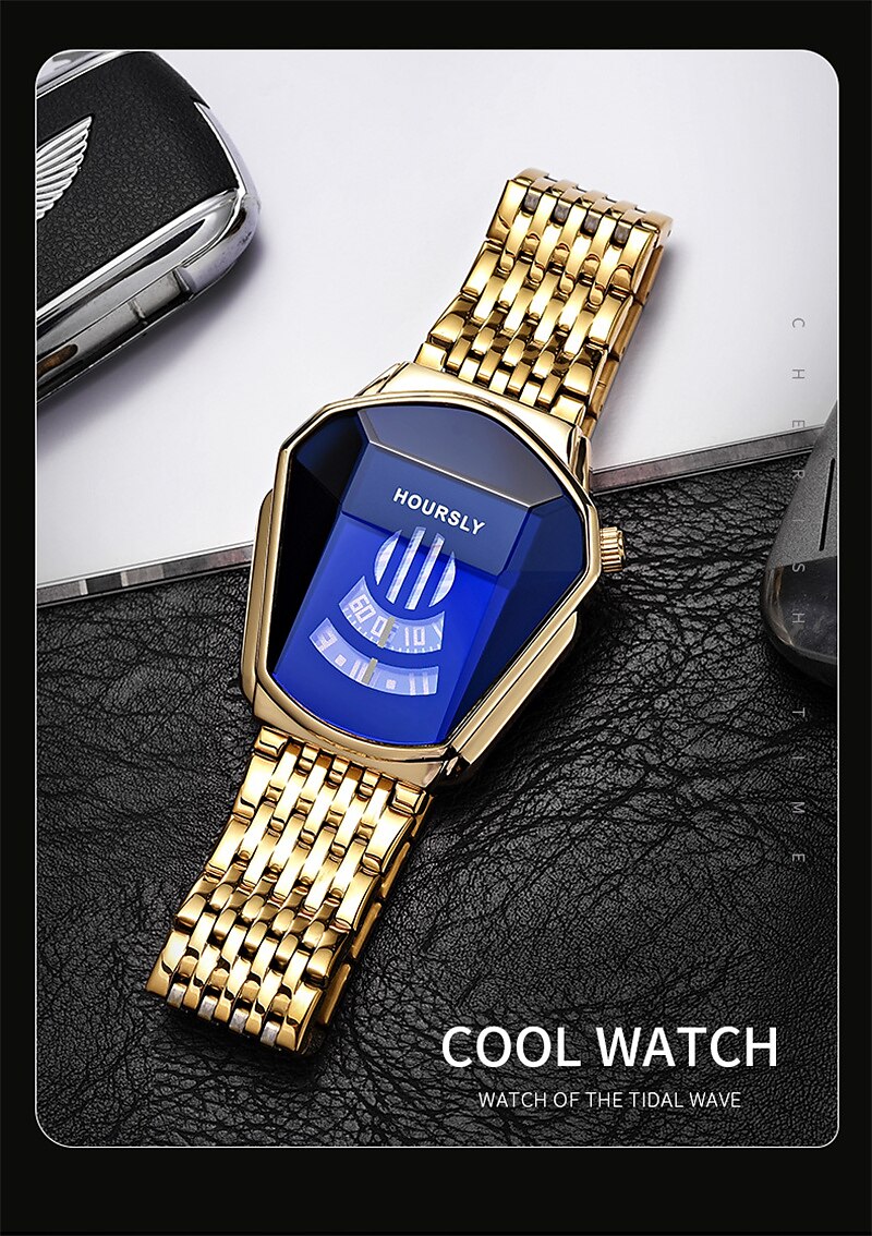 New Men'S Watch Decorative Fashion Snake Head Biker Watch Waterproof Sports Wristwatch Quartz Men'S Wristwatch 2023 - US $14.99 &ndash;P5