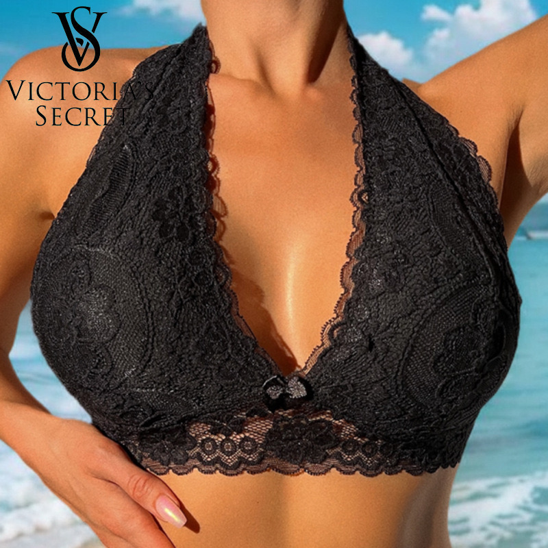 ✨【Victoria's Secret】✨Σουτιέν μεγάλου μεγέθους σέξι strappy push-up full cup κατά της χαλάρωσης