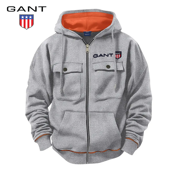 ΑΝΔΡΙΚΗ ΦΟΡΜΑ ΜΕ ΚΟΥΚΟΥΛΑ GANT® ΜΕ ΣΧΕΔΙΟ ΛΑΚΑ