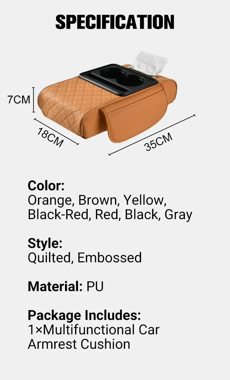 Car Console Organizer Color Options