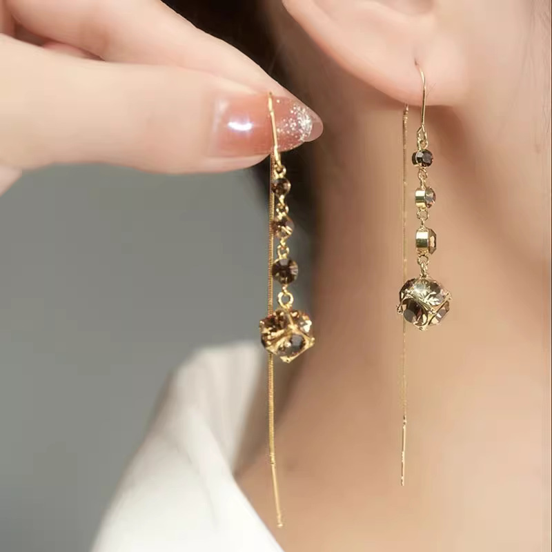 🌟Πέτρινα Σκουλαρίκια Φούντα🌟Προσφορά περιορισμένου χρόνου