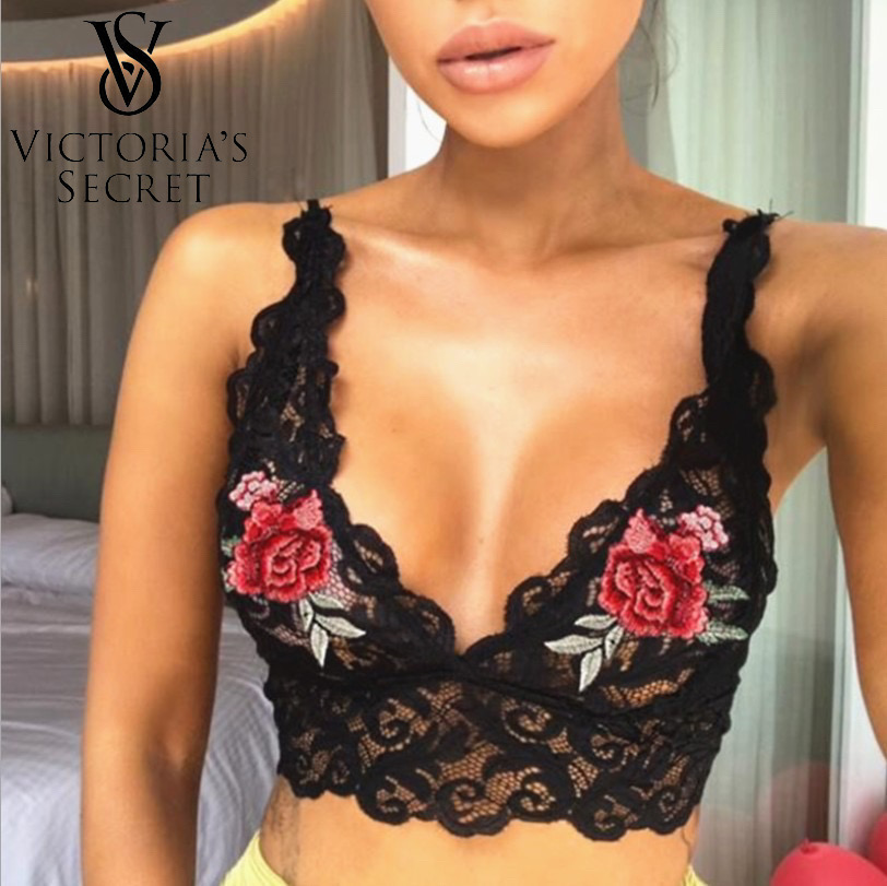 ✨Victoria's Secret ✨- 3 τεμάχια. 💥2025 νέα ρομαντικά δαντελένια σουτιέν