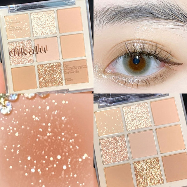 24H Shipping Palette Pearly Eyeshadow Glitter Earth Color Eyeshadows Shiny Eye Shadow Pallet Makeup Pigmentos Para Ojos Cosmeti