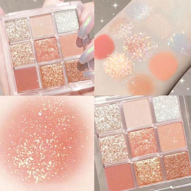 24H Shipping Palette Pearly Eyeshadow Glitter Earth Color Eyeshadows Shiny Eye Shadow Pallet Makeup Pigmentos Para Ojos Cosmeti