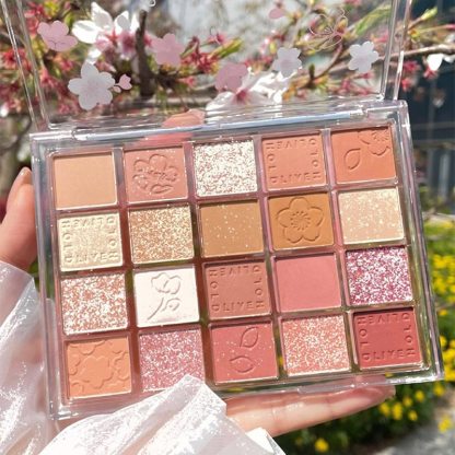 24H Shipping Palette Pearly Eyeshadow Glitter Earth Color Eyeshadows Shiny Eye Shadow Pallet Makeup Pigmentos Para Ojos Cosmeti